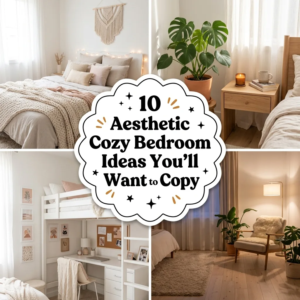 Aesthetic Cozy Bedroom Ideas