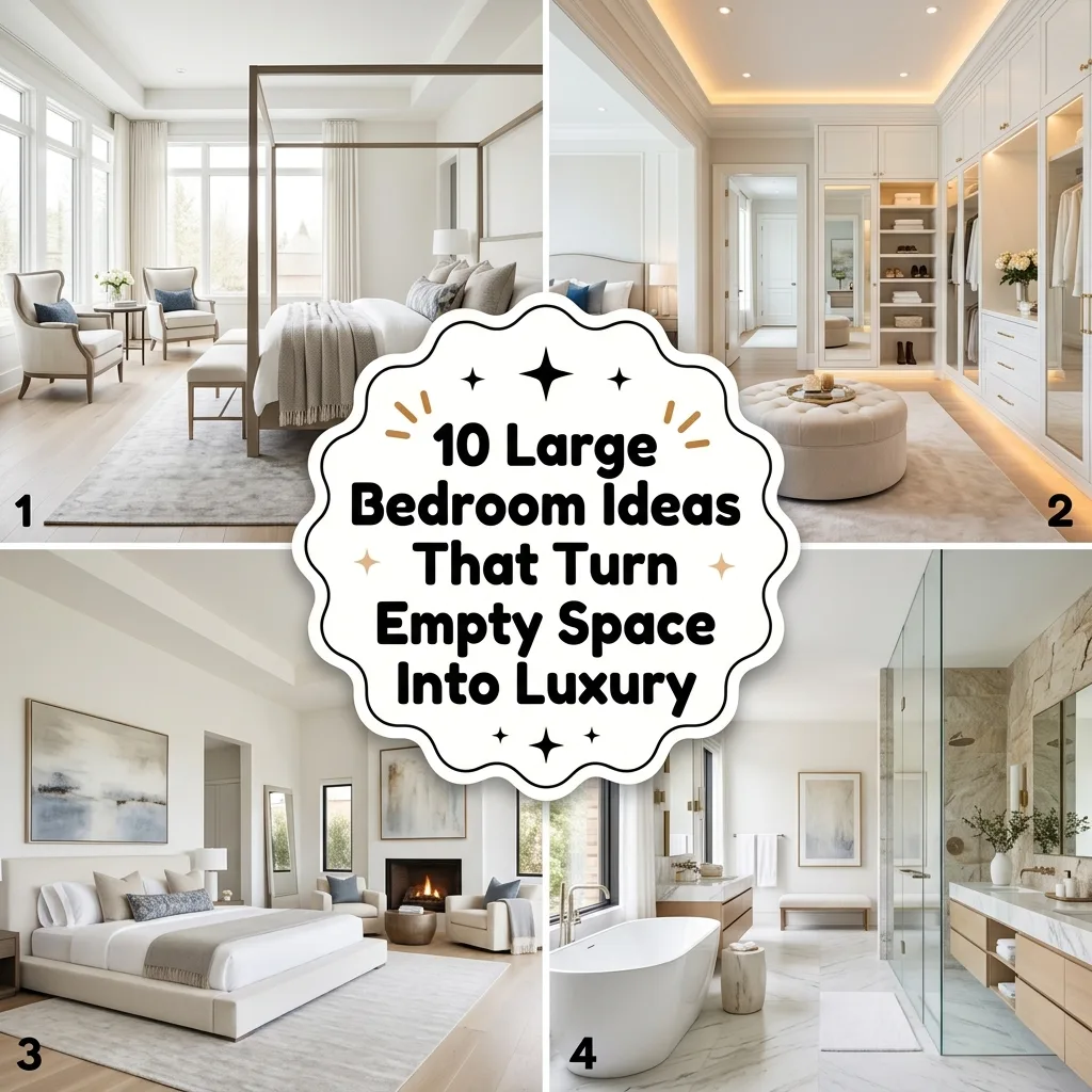 Large Bedroom Ideas
