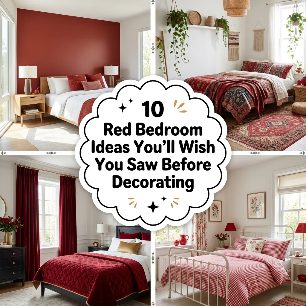 Red Bedroom Ideas