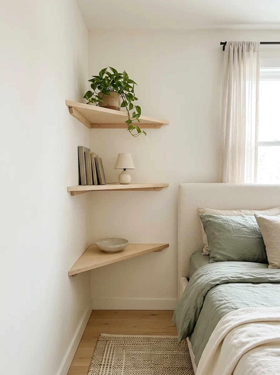 4. Tuck Them Into Corners
