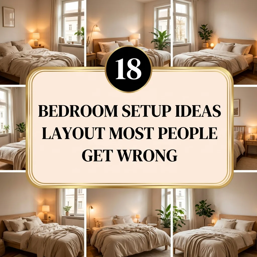 Bedroom Setup Ideas Layout