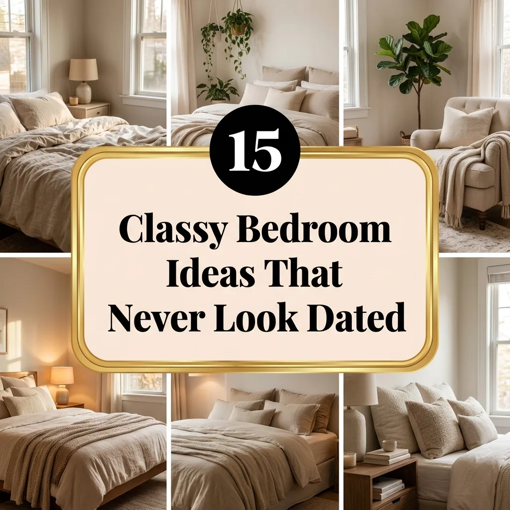 Classy Bedroom Ideas