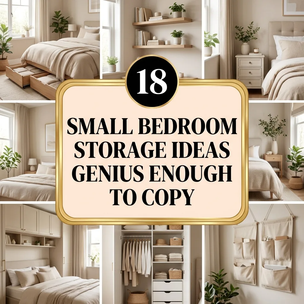 Small Bedroom Storage Ideas