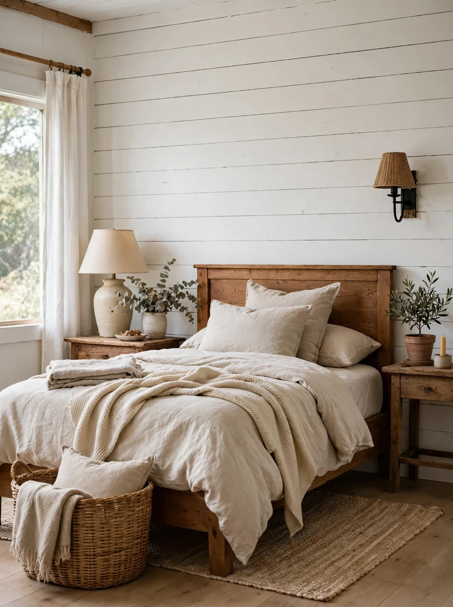 4. Add Country Room Aesthetic Touches With Shiplap