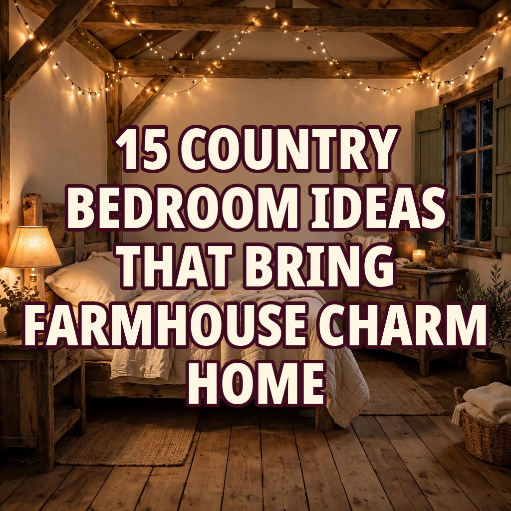 15 Country Bedroom Ideas That Bring Farmhouse Charm Home