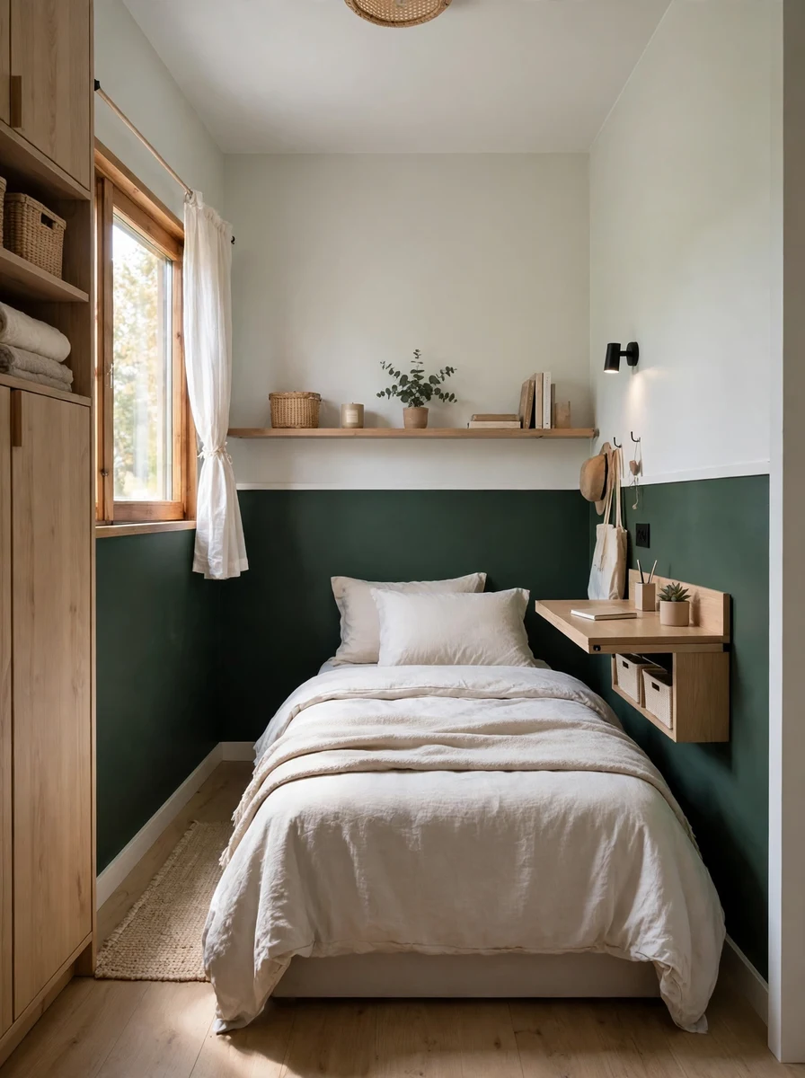 Explore Bedroom Ideas Green Lovers Use for Small Rooms