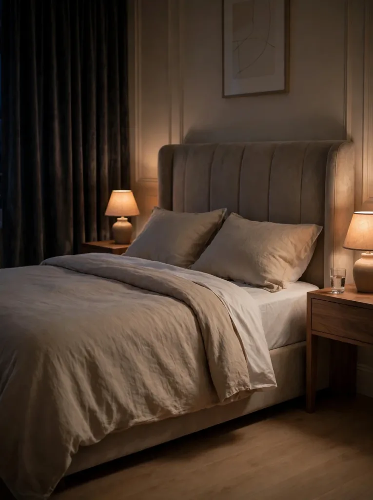 17. End the Day With a Clear, Calm Turndown Routine